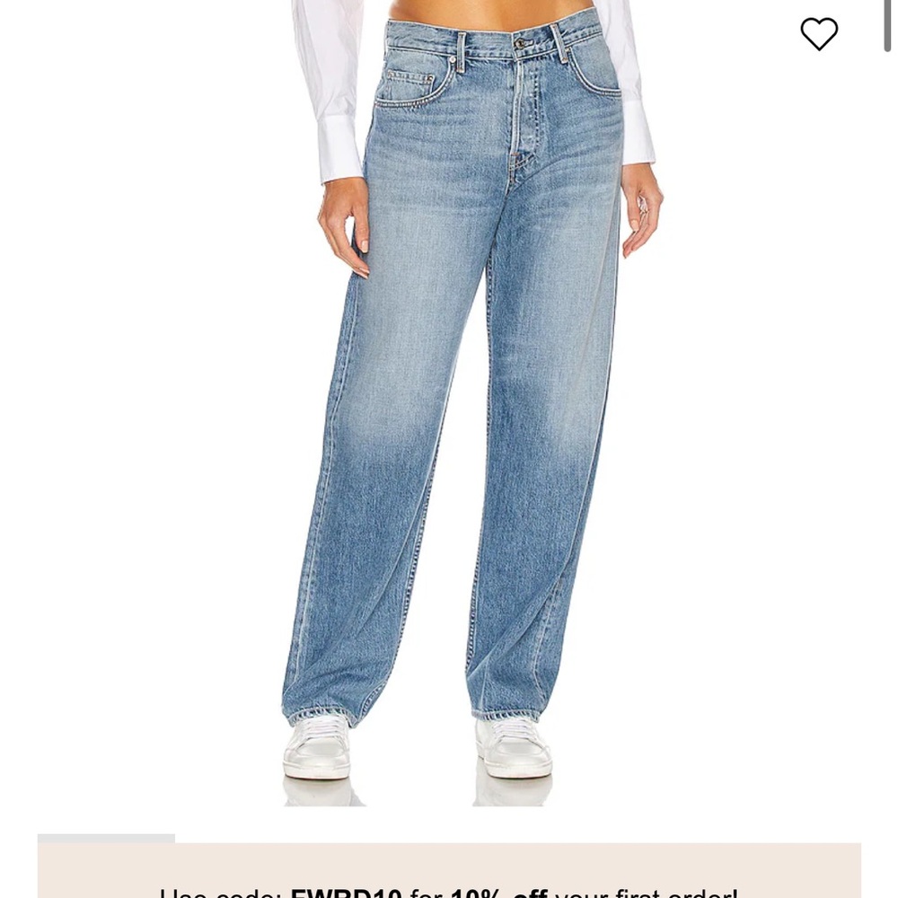 Grlfrnd Bella low rise jeans size 26